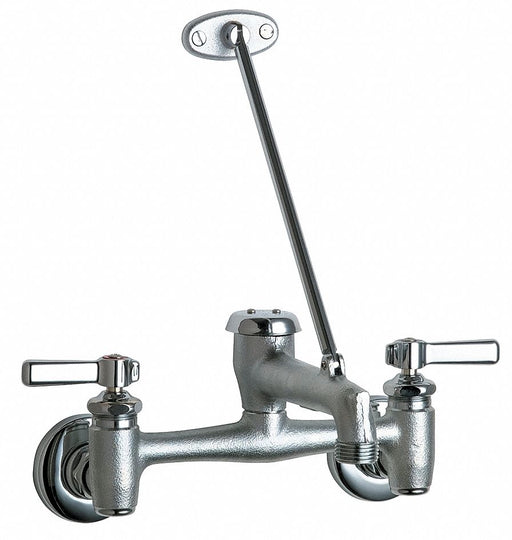 Straight Chrome Chicago Faucets 12.0gpm