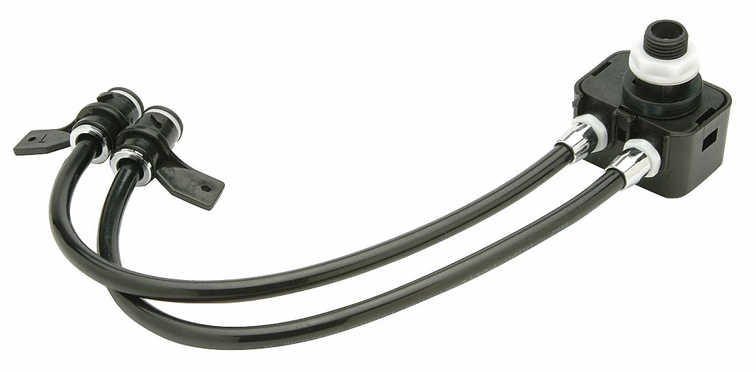Flush Control Valve Right Hand Blk