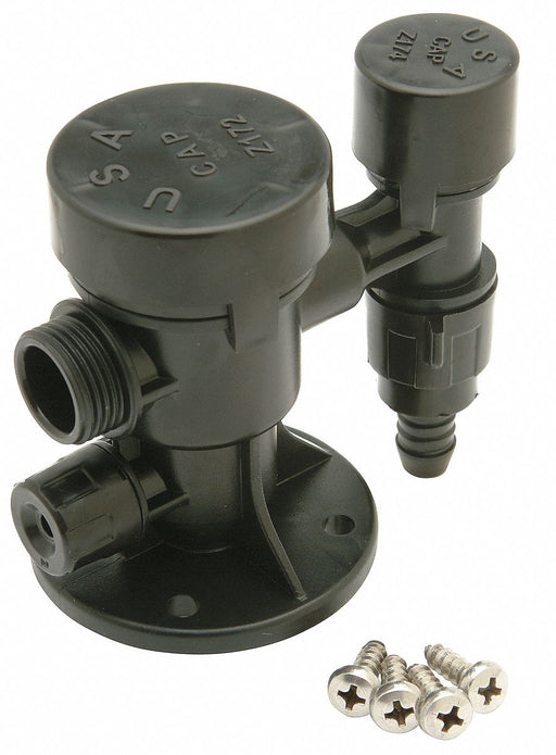 Anti-Siphon Fill Valve Zinc Plastic