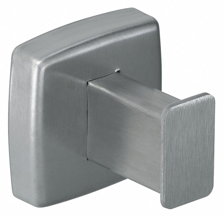 Bathroom Hook SS Satin 2 in W