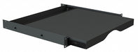 Sliding Shelf Rack Mount Black