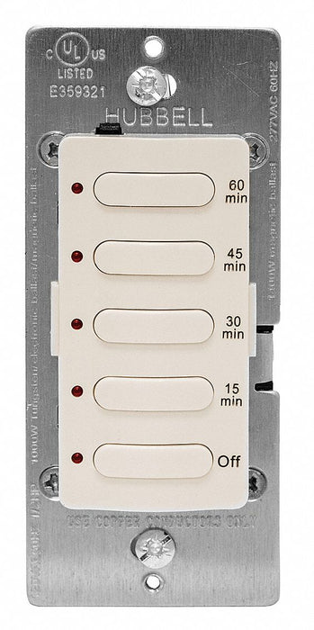 CountdownTimer LightAlmond 120/277VAC