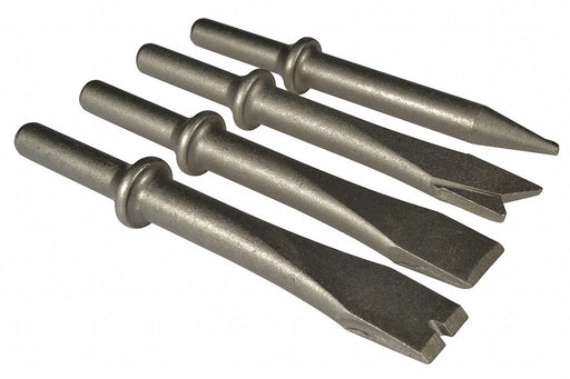 Chisel Set Round Shank Shape 0.401in PK4