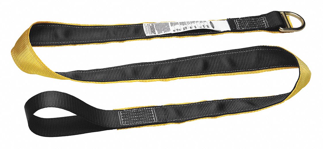 Cross Arm Strap Web Loop D-Ring 8ft