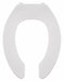 Toilet Seat Wht 14.375 in W 1 in H