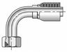 Crimp Fitting 90 Deg 1 I.D. F Metric