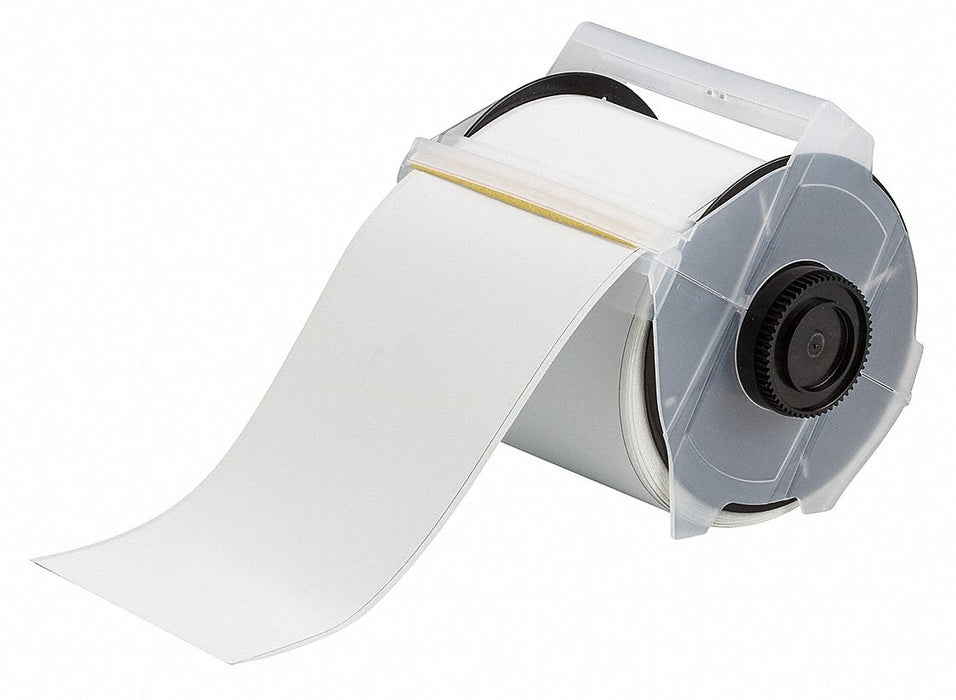 ContinuousLabelStock White Matte 4inW