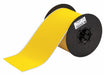 ContinuousLabelStock Yellow Matte 4inW