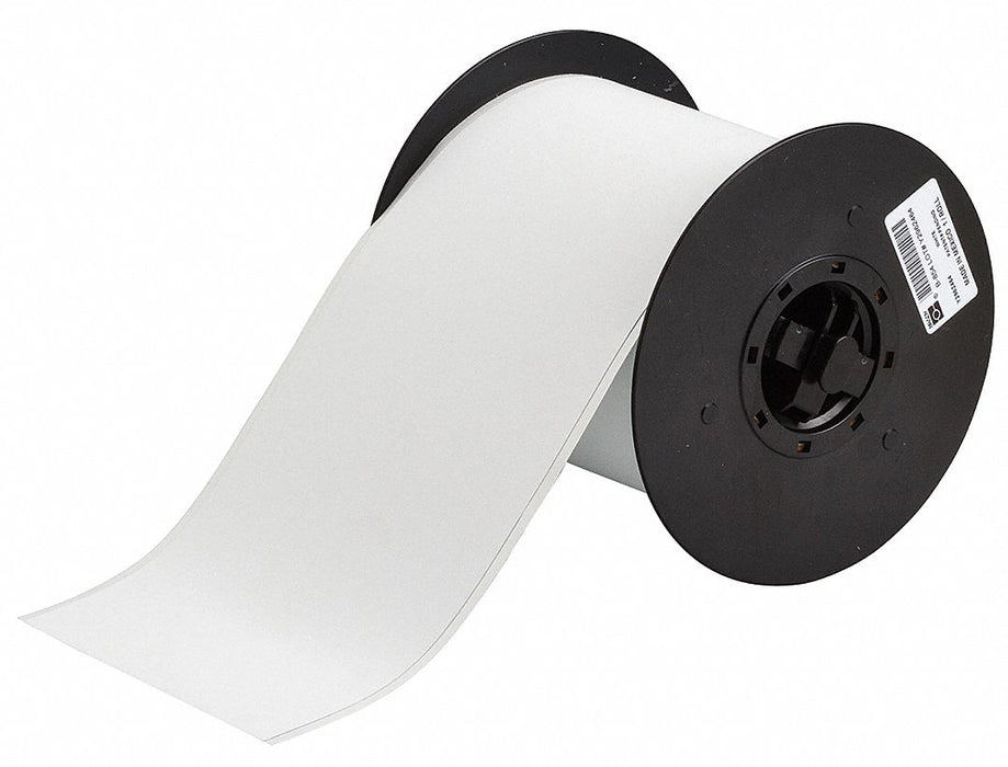 ContinuousLabelStock White Matte 4inW