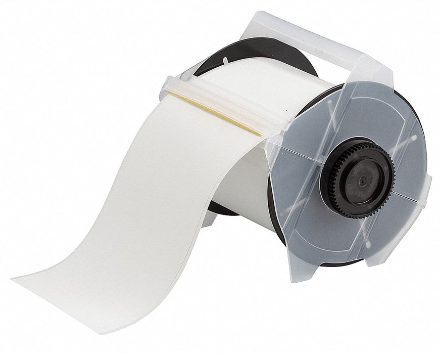 ContinuousLabelStock White Matte 4inW