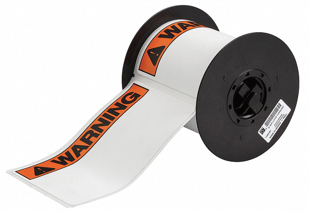 Pre-Cut Label Stock Roll White Matte
