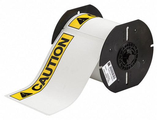Label 4in.Hx6-1/4in.W Poly Film/Acrylic
