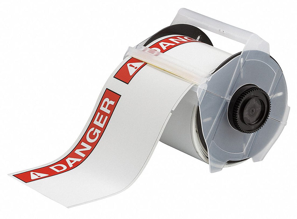 Pre-Cut Label Stock Roll White Matte