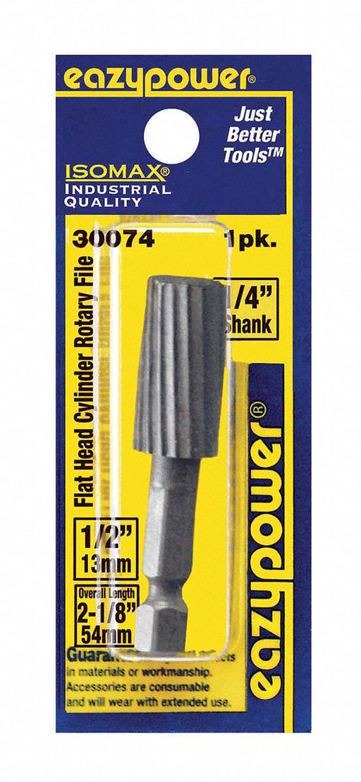 Rotary File Cylinder 1/2 Shank Dia