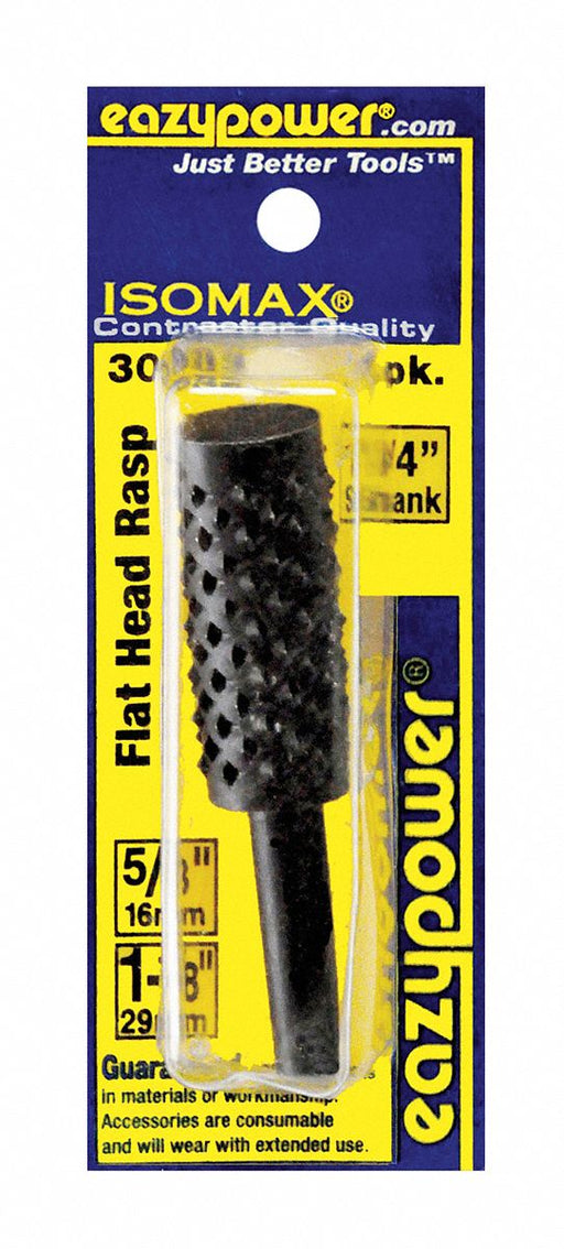RotaryRasp Cylinder W 0.625 AlloySteel