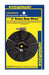 Rotary Rasp Wheel 5 in Dia Mounted