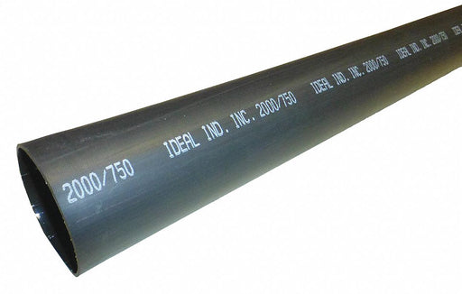Shrink Tubing 4 ft Blk 2 in ID PK2