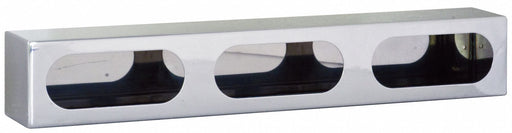 Triple Oval Light Box 4x25x3.5 in SST