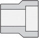 Reducing Insert Socket 1 1/2 x 1 1/4 in