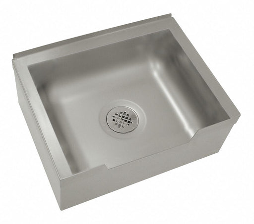 MopSink Rectangular Silver 16inH 22.5inW