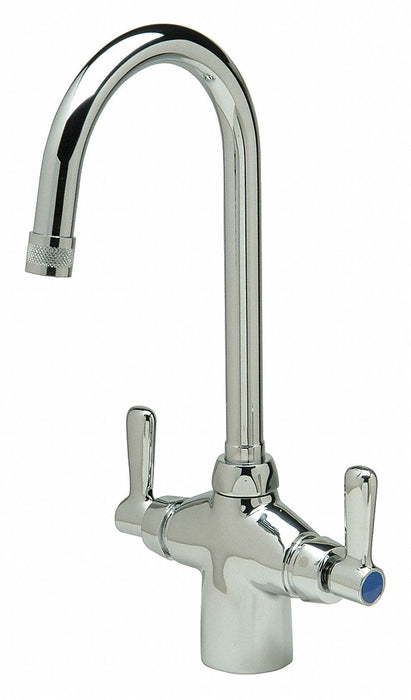 Gooseneck Chrome Zurn AquaSpec Brass