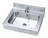 Bathroom Sink 20 x18 x7.75 Silver