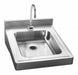 Bathroom Sink 23.5 x20 x7 Silver