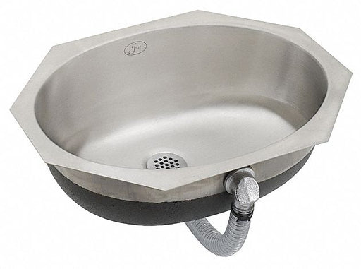 Bathroom Sink 18 x13.875 x6 Silver