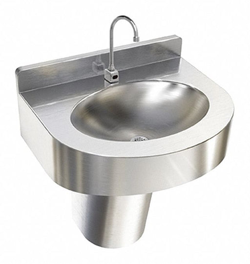 Bathroom Sink 24 x20.25 x27.75 Silver