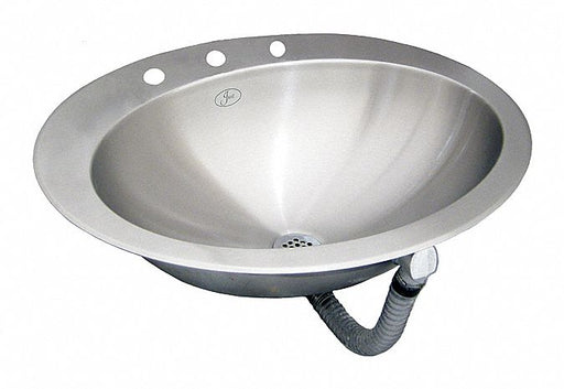 Just Bath Sink Ovl 17-1/2inx12-1/2inx6in