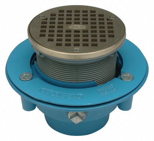Floor Drain 3 3/4 Body H Nickel Bronze