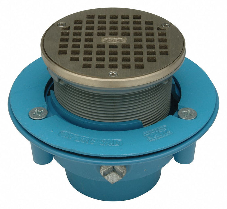 Floor Drain 3 3/4 Body H Nickel Bronze