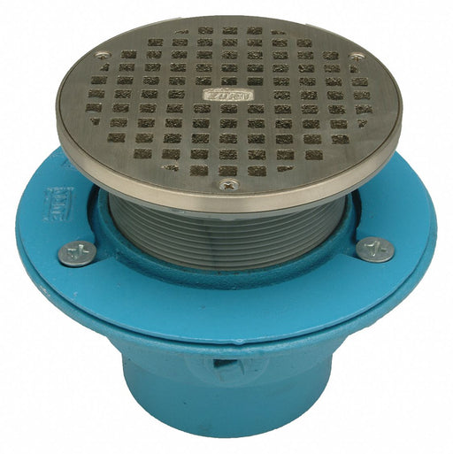 Floor Drain 4 in Body H Nickel Bronze
