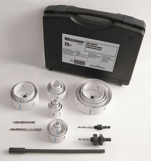 Bi-Metal Hole Saw Kit 25 pcs.