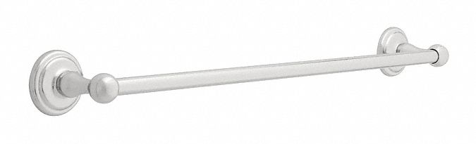 Towel Bar Zinc 26 1/4 in Overall W