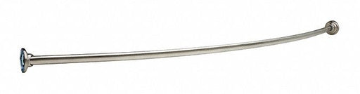Curved Shower Rod SS 60 in L Unfinished