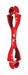 Glove Clip Red 6-1/2 
