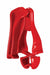 E5405 Glove Holder Clips Plastic Red 6 in L