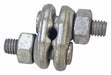 Wire Rope Dbl-Saddle Clip 3/8 Rope dia.