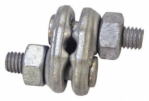 Wire Rope Dbl-Saddle Clip 3/8 Rope dia.