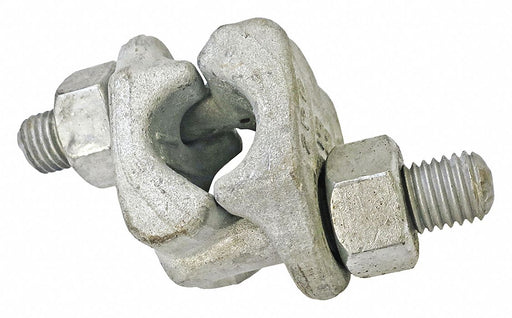 Wire Rope Dbl-Saddle Clip 1 1/4 dia.