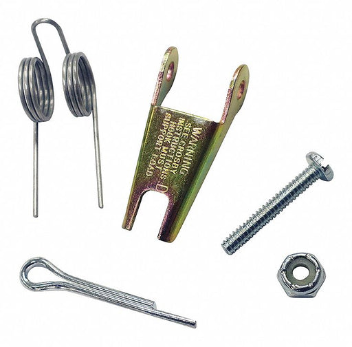 Spring Latch Steel Silver