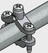 Track Mounted End Stop Steel