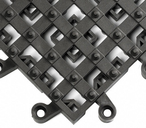 Interlock Drainage Mat Blck 18 x18 PK10