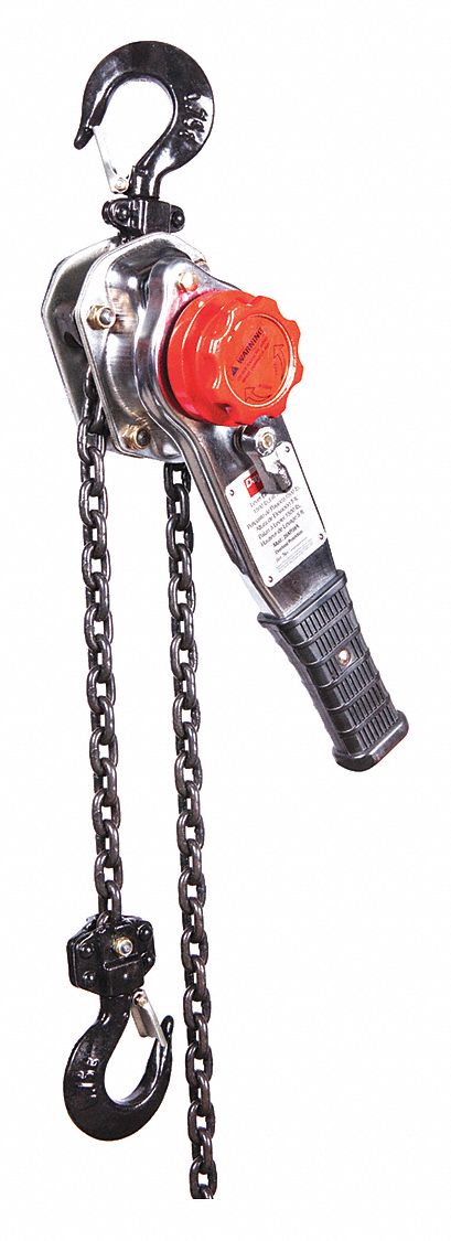 K9266 Lever Chain Hoist 1500 lb Lift 5 ft.