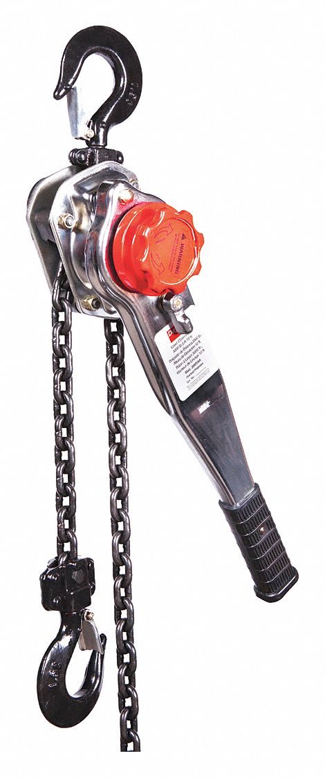 K9271 Lever Chain Hoist 3000 lb Lift 10 ft.