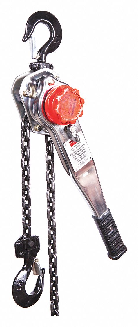 K9271 Lever Chain Hoist 3000 lb Lift 5 ft.