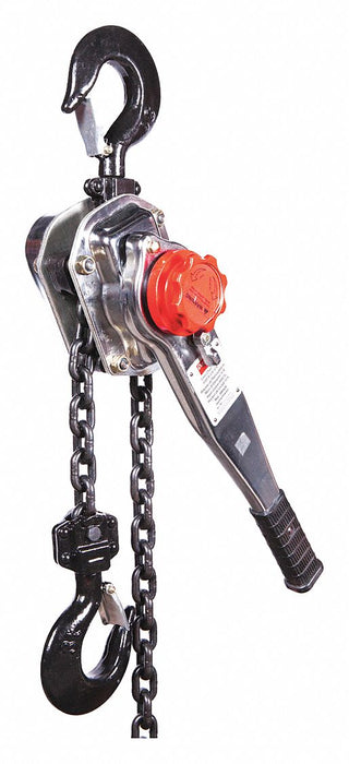 K9279 Lever Chain Hoist 6000 lb Lift 10 ft.
