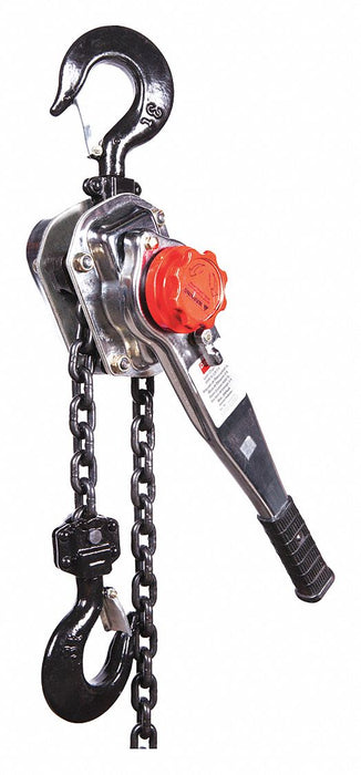 K9279 Lever Chain Hoist 6000 lb Lift 5 ft.