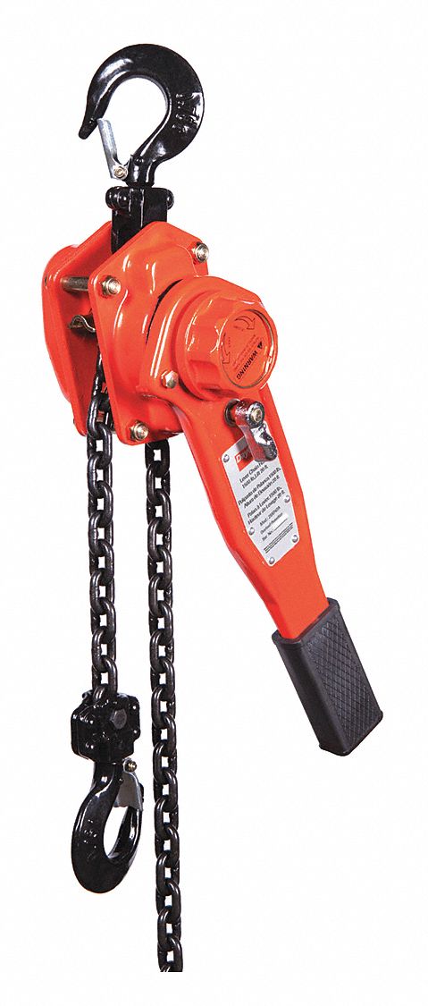 K9153 Lever Chain Hoist 1500 lb Lift 20 ft.